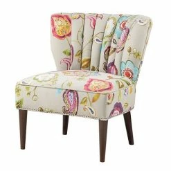 Madison Park Abby Accent Chair Pink Multi