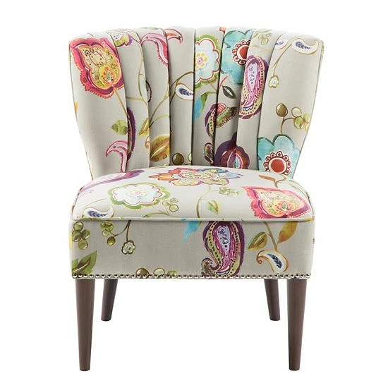 Madison Park Abby Accent Chair Pink Multi - Image 4