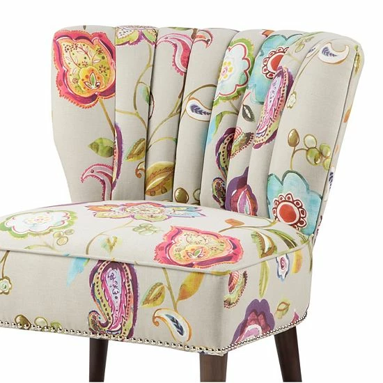 Madison Park Abby Accent Chair Pink Multi - Image 6