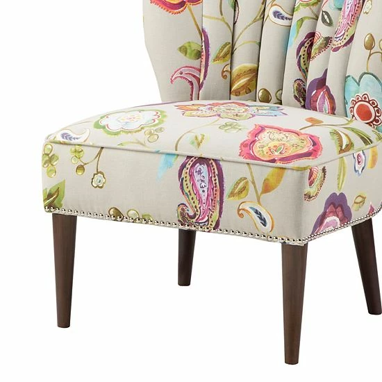 Madison Park Abby Accent Chair Pink Multi - Image 7