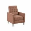Madison Park Aartwood Push Back Recliner Chair
