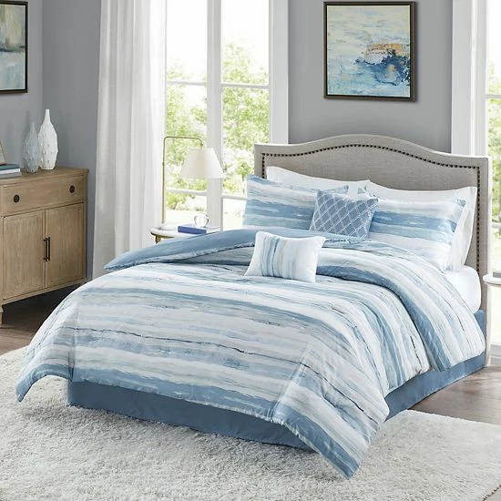 Madison Park Marianne 6-Piece Comforter Set With Coordinating Pillows - Image 5