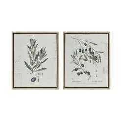 Madison Park Kalamata Branches Neutral Framed Canvas 2-Piece Set