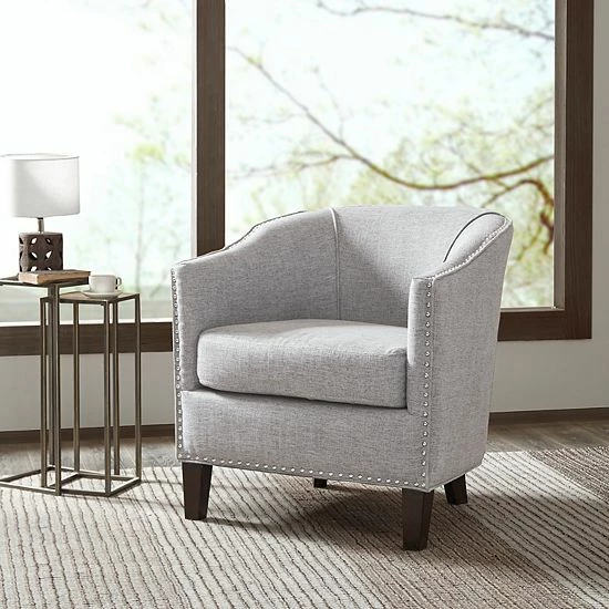 Madison Park Emery Barrel Arm Chair - Image 2