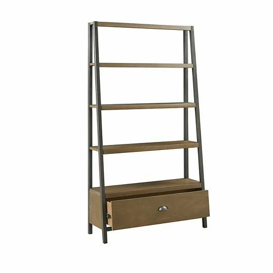 Madison Park Fort 4-Shelf Bookcase - Image 5