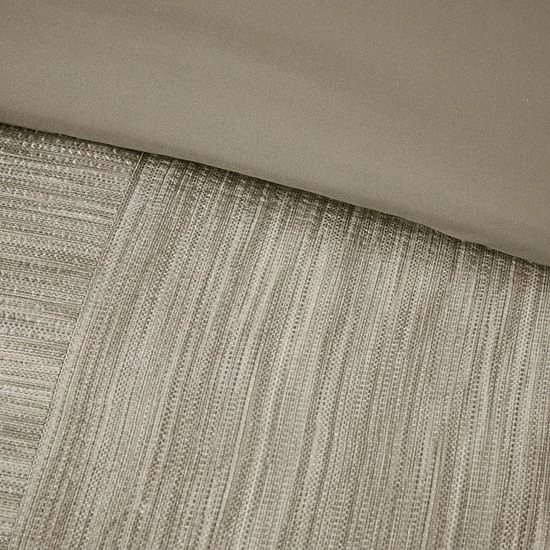 Madison Park Clayton 7-Piece Printed Seersucker Comforter Set Gray - Image 7