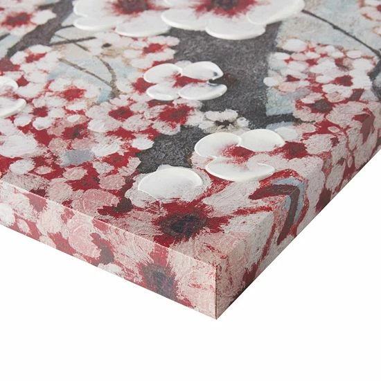 Madison Park Gleeful Bloom Canvas Wall Art 3-piece Set Yellow - Image 3