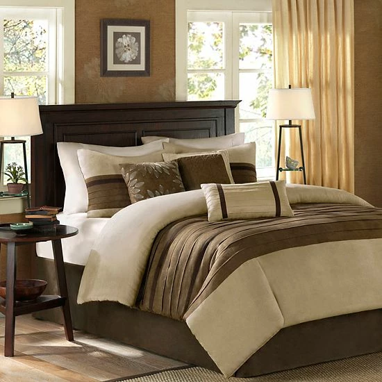 Madison Park Teagan 7-pc. Comforter Set Beige - Image 11