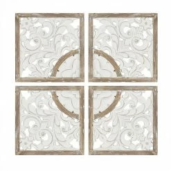 Madison Park Arwen Medallion 4-piece Wall Decor Set