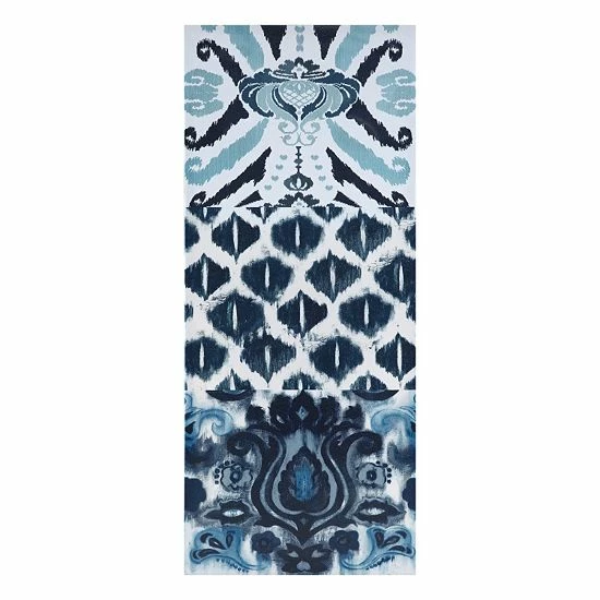 Madison Park Flourish Ikat Gel Coat Canvas 3-pc. Wall Art Set - Image 5