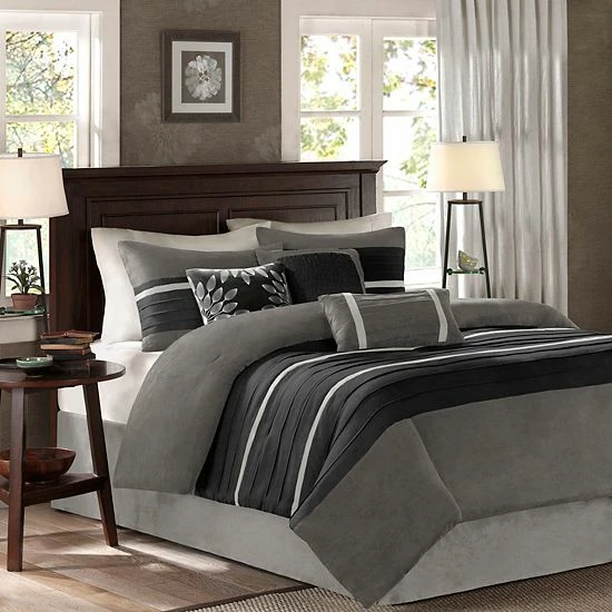 Madison Park Teagan 7-pc. Comforter Set Beige - Image 12