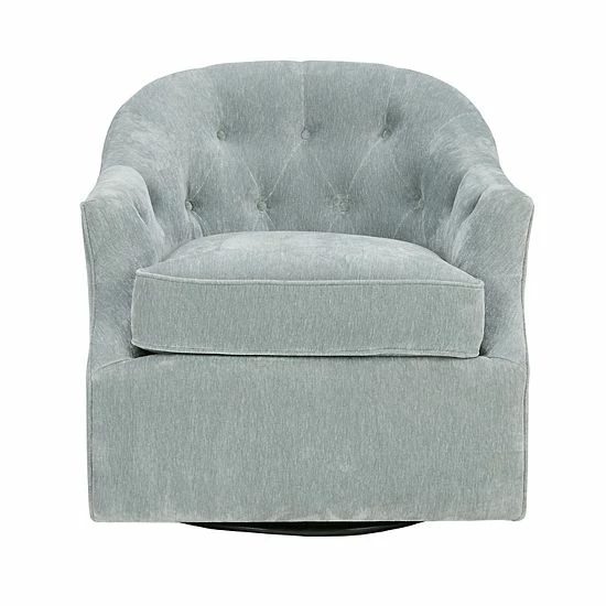 Madison Park Gayla Swivel Arm Chair - Image 3