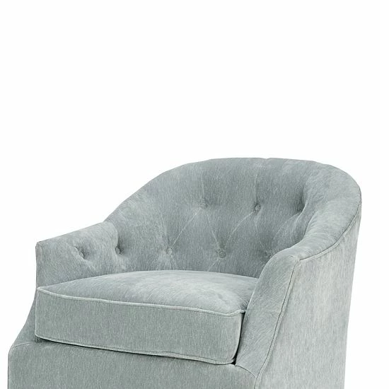 Madison Park Gayla Swivel Arm Chair - Image 6