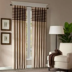 Madison Park 2-pack Dune Light Filtering Window Curtains
