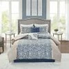 Madison Park Jess 6-Piece Comforter Set With Coordinating Pillows