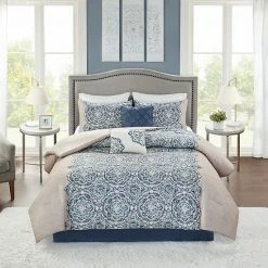 Madison Park Jess 6-Piece Comforter Set With Coordinating Pillows