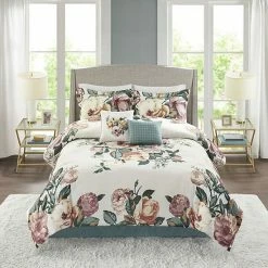 Madison Park Fleetwood 6-piece Comforter Set With Coordinating Pillows