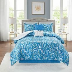 Madison Park Clare 6-Piece Comforter Set With Coordinating Pillows