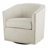 Madison Park Tyler Swivel Arm Chair Chocolate