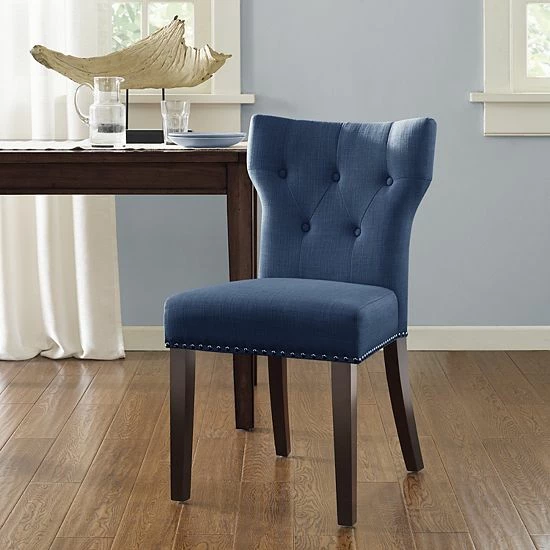 Madison Park Emilia Tufted Back Dining Chair Solid Bistro - Image 2