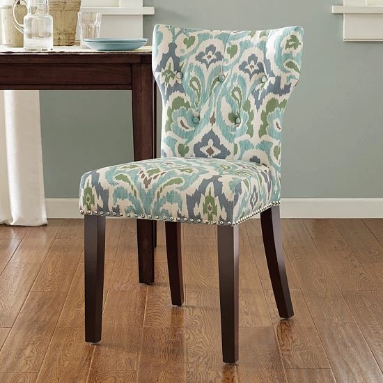 Madison Park Emilia Tufted Back Dining Chair Solid Bistro - Image 11