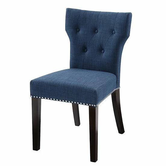 Madison Park Emilia Tufted Back Dining Chair Solid Bistro - Image 12