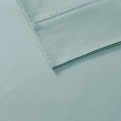 Madison Park 800 Thread Count Cotton Blend Antimicrobial Sateen Sheet Set Charcoal