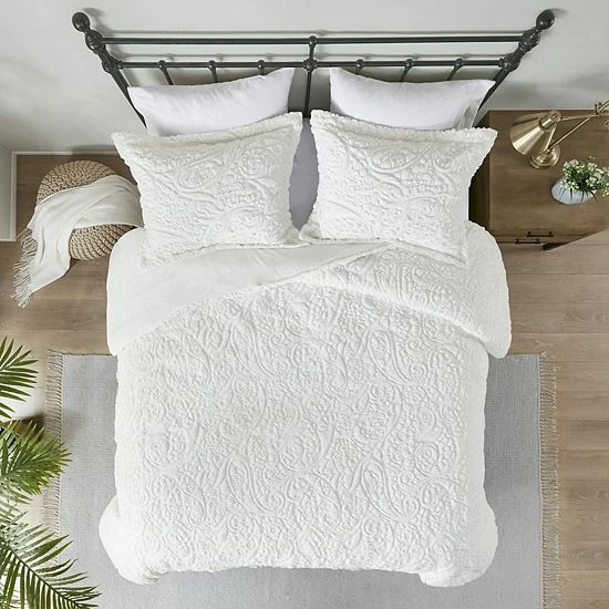 Madison Park Albany Ultra Plush Comforter Set Beige - Image 3